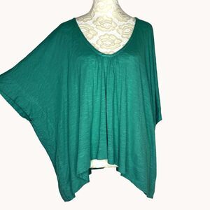 Porridge Anthropologie Dolman Knit Top Blouse Green XXS NWT bv